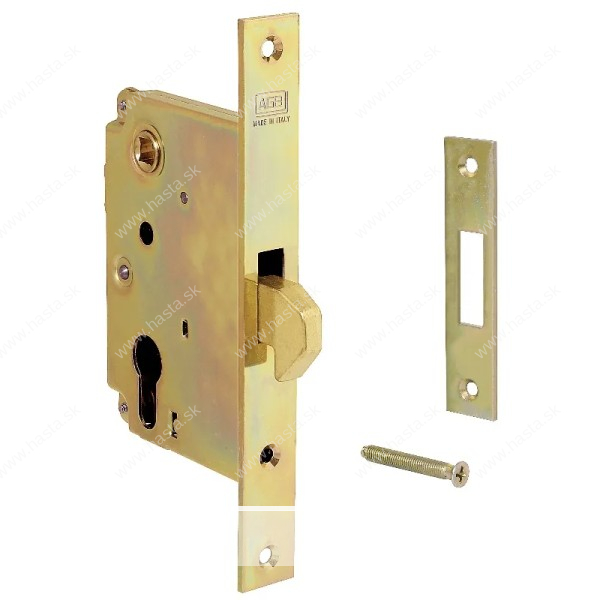 ZÁMOK KRÁTKY HÁKOVÝ PZ DM50 NA POSUVNÉ DVERE - POZINK