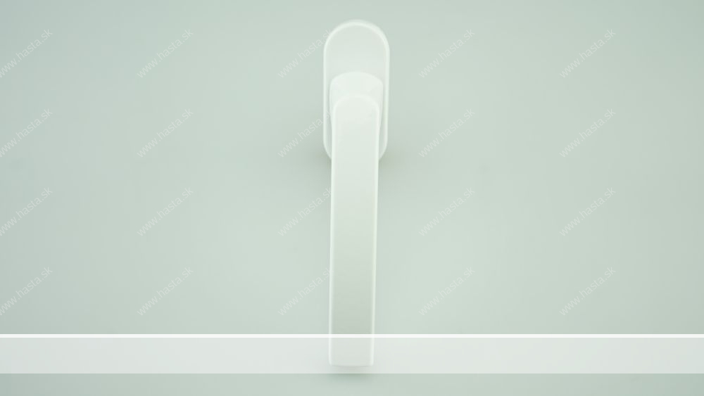 OKENNÁ KĽUČKA PRESSBURG 45 MM - BIELA - Image 2